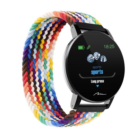 MEDIA-TECH SMARTBAND THAITI, MONITORING CIŚNIENIA KRWI, PULSU ORAZ INNYCH PARAMETRÓW, DWA PASKI NYLONOWE W ZESTAWIE MT871 Media tech MEDIA-TECH SMARTBAND THAITI, MONITORING CIŚNIENIA KRWI, PULSU ORAZ INNYCH PARAMETRÓW, DWA PASKI NYLONOWE W ZESTAWIE MT871 Media tech