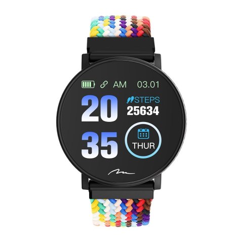 MEDIA-TECH SMARTBAND THAITI, MONITORING CIŚNIENIA KRWI, PULSU ORAZ INNYCH PARAMETRÓW, DWA PASKI NYLONOWE W ZESTAWIE MT871 Media tech MEDIA-TECH SMARTBAND THAITI, MONITORING CIŚNIENIA KRWI, PULSU ORAZ INNYCH PARAMETRÓW, DWA PASKI NYLONOWE W ZESTAWIE MT871 Media tech