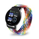 MEDIA-TECH SMARTBAND THAITI, MONITORING CIŚNIENIA KRWI, PULSU ORAZ INNYCH PARAMETRÓW, DWA PASKI NYLONOWE W ZESTAWIE MT871 Media tech