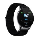 MEDIA-TECH SMARTBAND THAITI, MONITORING CIŚNIENIA KRWI, PULSU ORAZ INNYCH PARAMETRÓW, DWA PASKI NYLONOWE W ZESTAWIE MT871 Media tech
