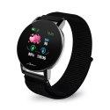MEDIA-TECH SMARTBAND THAITI, MONITORING CIŚNIENIA KRWI, PULSU ORAZ INNYCH PARAMETRÓW, DWA PASKI NYLONOWE W ZESTAWIE MT871 Media tech