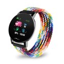 MEDIA-TECH SMARTBAND THAITI, MONITORING CIŚNIENIA KRWI, PULSU ORAZ INNYCH PARAMETRÓW, DWA PASKI NYLONOWE W ZESTAWIE MT871 Media tech