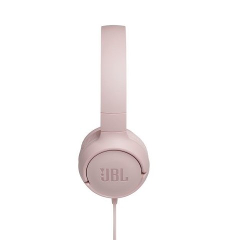 Słuchawki JBL Tune 500 (rożowe, nauszne, z wbudowanym mikrofonem) JBL Słuchawki JBL Tune 500 (rożowe, nauszne, z wbudowanym mikrofonem) JBL