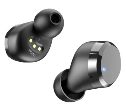 Słuchawki TWS TOZO T12S Black TOZO Słuchawki TWS TOZO T12S Black TOZO