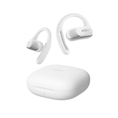 Słuchawki bezprzewodowe douszne Shokz OpenFit Air białe SHOKZ Słuchawki bezprzewodowe douszne Shokz OpenFit Air białe SHOKZ