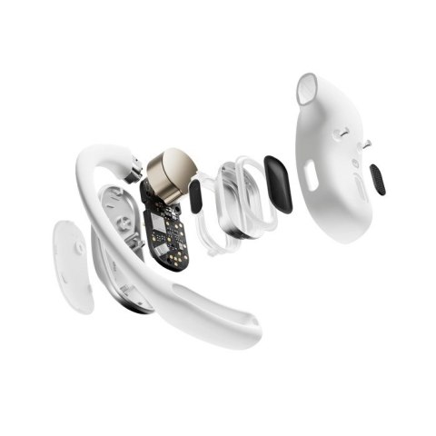Słuchawki bezprzewodowe douszne Shokz OpenFit Air białe SHOKZ Słuchawki bezprzewodowe douszne Shokz OpenFit Air białe SHOKZ
