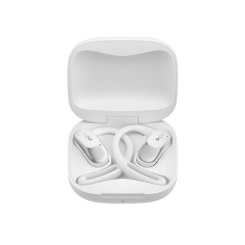 Słuchawki bezprzewodowe douszne Shokz OpenFit Air białe SHOKZ Słuchawki bezprzewodowe douszne Shokz OpenFit Air białe SHOKZ