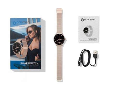 Smartwatch ORO LADY GOLD NEXT Oromed Oromed Smartwatch ORO LADY GOLD NEXT Oromed Oromed