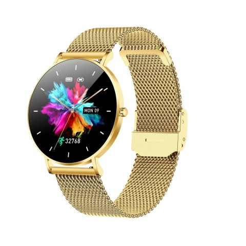 Smartwatch zegarek damski Alexa Lux Gold + różowy pasek Manta Multimedia Sp. z o.o. Smartwatch zegarek damski Alexa Lux Gold + różowy pasek Manta Multimedia Sp. z o.o.