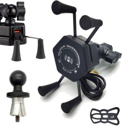 Uchwyt i ładowarka FreedConn MC10K-V2 CQ3 36W FreedConn