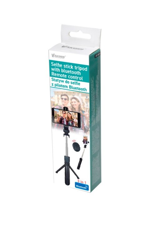 VAKOSS STATYW DO SELFIE 2W1 ST-1617 PILOT BLUETOOTH VAKOSS VAKOSS STATYW DO SELFIE 2W1 ST-1617 PILOT BLUETOOTH VAKOSS