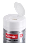 Activejet AOC-301 uniwersalne chusteczki czyszczące 100 szt. Activejet