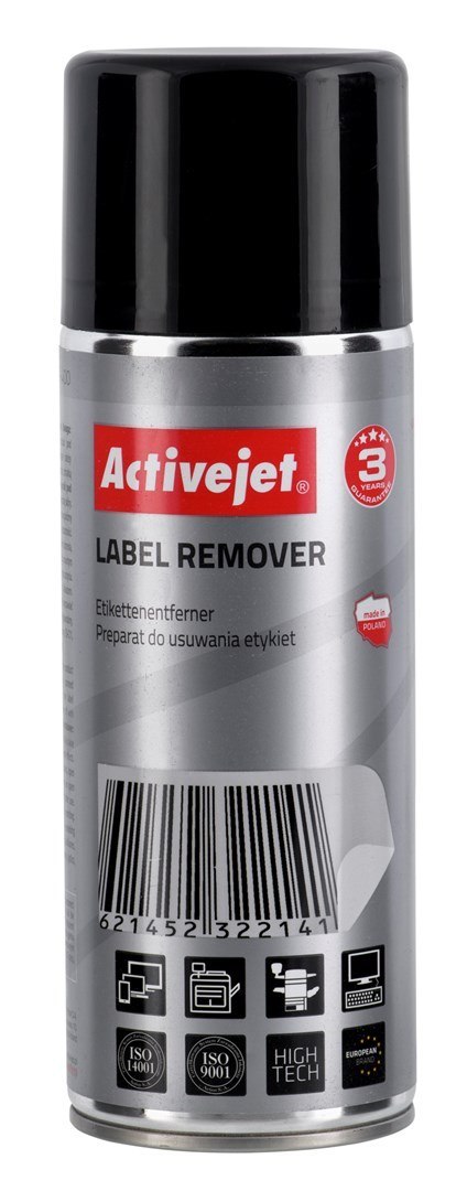Activejet AOC-400 Preparat do usuwania etykiet (400 ml) Label Remover Activejet Activejet AOC-400 Preparat do usuwania etykiet (400 ml) Label Remover Activejet
