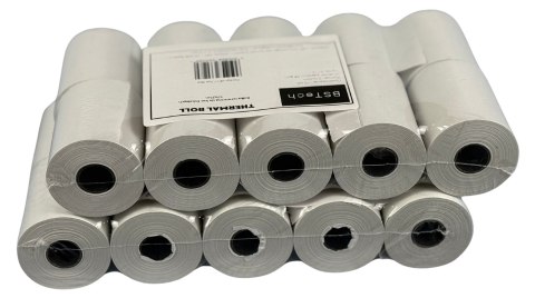 BSTech Papier, rolka termiczna do kas fiskalnych 57x25m 10 sztuk BESTPAK BSTech Papier, rolka termiczna do kas fiskalnych 57x25m 10 sztuk BESTPAK
