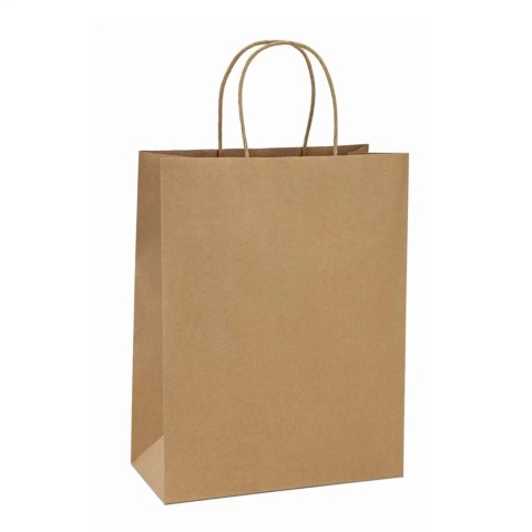 BSTech Torba Papierowa z rączką brązowa 210x140x270 25 szt 120 gsm BESTPAK BSTech Torba Papierowa z rączką brązowa 210x140x270 25 szt 120 gsm BESTPAK