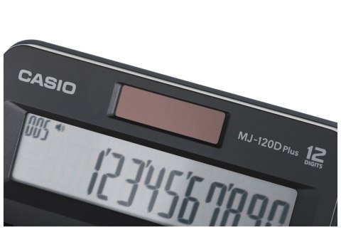 CASIO KALKULATOR BIUROWY MJ-120D PLUS CZARNY, 12 CYFROWY WYŚWIETLACZ Casio CASIO KALKULATOR BIUROWY MJ-120D PLUS CZARNY, 12 CYFROWY WYŚWIETLACZ Casio