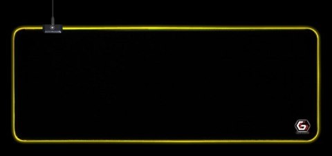 GEMBIRD PODKŁADKA POD MYSZ GAMING, Z EFEKTEM ŚWIETLNYM LED, CZARNA, ROZMIAR - L GEMBIRD GEMBIRD PODKŁADKA POD MYSZ GAMING, Z EFEKTEM ŚWIETLNYM LED, CZARNA, ROZMIAR - L GEMBIRD