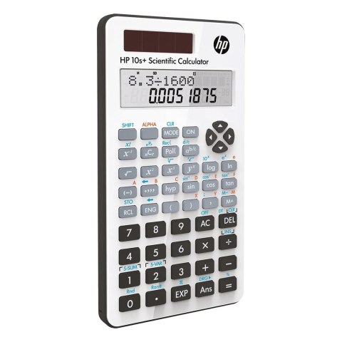 HP Kalkulator naukowy biurowy HP 10SPLUS/INT BX, 240 funkcji, 147x77x24mm, biały Hewlett-Packard HP Kalkulator naukowy biurowy HP 10SPLUS/INT BX, 240 funkcji, 147x77x24mm, biały Hewlett-Packard