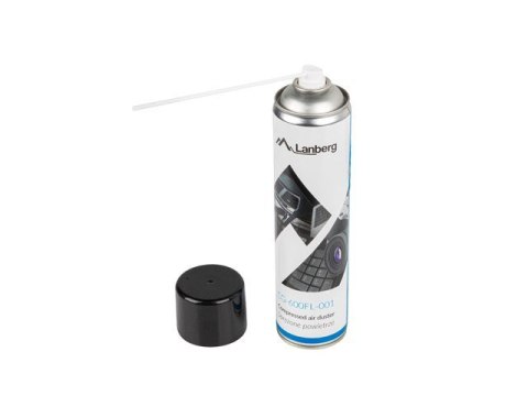 LANBERG SPRĘŻONE POWIETRZE AIR DUSTER 600ML CG-600FL-001 LANBERG SPRĘŻONE POWIETRZE AIR DUSTER 600ML CG-600FL-001