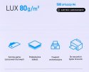 Papier xero ksero biurowy POLLUX (A4; 80g/m2; 500 szt.arkuszy; kolor biały, matowy) Igepa