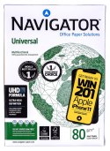 Papier xero ksero biurowy Universal Premium Navigator 8247A80 (A4; 80g/m2; 500 szt.arkuszy; papier biały) Igepa