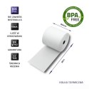 QOLTEC ROLKA TERMICZNA 80X80 | 55G/M2 | 10SZT. | BPA FREE Qoltec