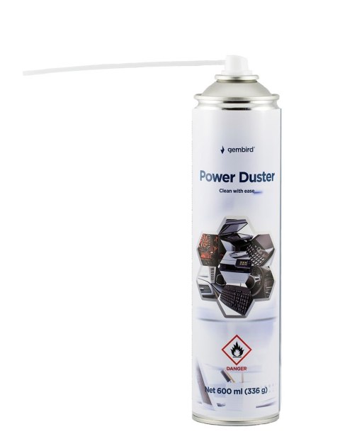 Sprężone powietrze GEMBIRD CK-CAD-FL600-01 (600 ml) GEMBIRD Sprężone powietrze GEMBIRD CK-CAD-FL600-01 (600 ml) GEMBIRD