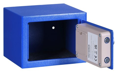 Yale Mini Electronic Safe Blue Sejf podstawowy YSV mini niebieski Yale Yale Mini Electronic Safe Blue Sejf podstawowy YSV mini niebieski Yale