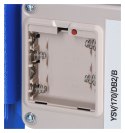 Yale Mini Electronic Safe Blue Sejf podstawowy YSV mini niebieski Yale