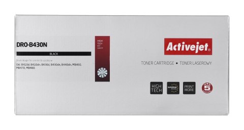Activejet DRO-B430N Bęben (zamiennik OKI 43979002; Supreme; 25000, czarny) Activejet Activejet DRO-B430N Bęben (zamiennik OKI 43979002; Supreme; 25000, czarny) Activejet