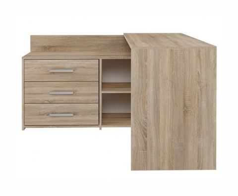 Biurko narożne + komoda DANY 120x50xH76 sonoma TOP E SHOP Biurko narożne + komoda DANY 120x50xH76 sonoma TOP E SHOP