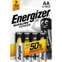 ENERGIZER BATERIA ALKALINE POWER AA LR6 blister 4 szt. ENERGIZER