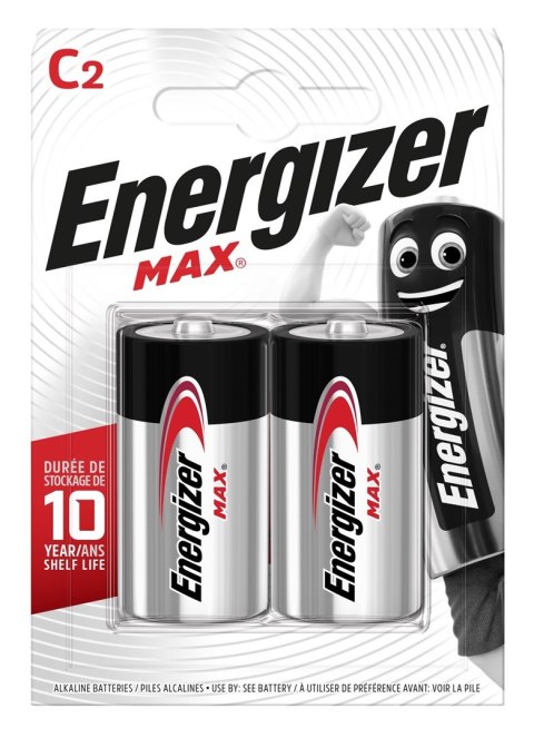 ENERGIZER BATERIA MAX C LR14. 2 szt. Opakowanie ECO ENERGIZER ENERGIZER BATERIA MAX C LR14. 2 szt. Opakowanie ECO ENERGIZER