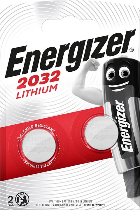 ENERGIZER BATERIE SPECJALISTYCZNE CR2032/2 SZTUKI ENERGIZER ENERGIZER BATERIE SPECJALISTYCZNE CR2032/2 SZTUKI ENERGIZER