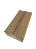 KARTON KLAPOWY, pudełko zrobione z tektury 3W 3 warstwowej, kolor szaro/brązowy, 200X200X200mm + BIGA 155 320G/M2 30 SZTUK BESTPAK