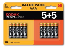 KODAK BATERIE ALKALICZNE XTRALIFE AAA LR3 5+5 (10PACK) Kodak