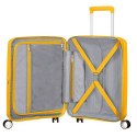 Kabinowa walizka American Tourister Soundbox EXP - golden yellow AMERICAN TOURISTER