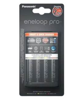 ŁADOWARKA PANASONIC SMARTPLUS + 4x AA ENELOOP PRO 2500 mAh Panasonic