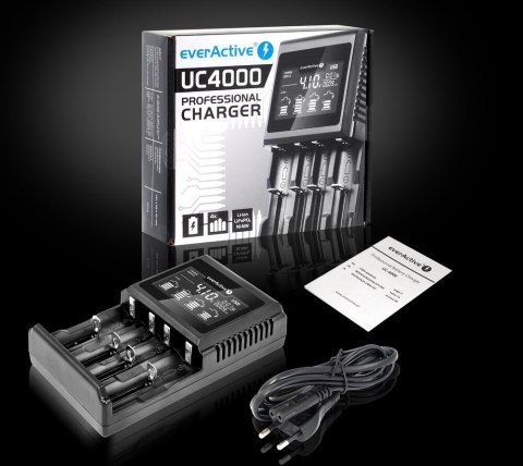 Ładowarka everActive UC-4000 (Brak danych) EverActive Ładowarka everActive UC-4000 (Brak danych) EverActive