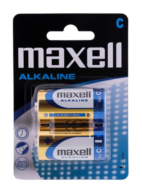 MAXELL Bateria alkaliczna LR14, 2 szt. Maxell MAXELL Bateria alkaliczna LR14, 2 szt. Maxell