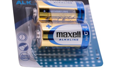 MAXELL Bateria alkaliczna LR14, 2 szt. Maxell MAXELL Bateria alkaliczna LR14, 2 szt. Maxell