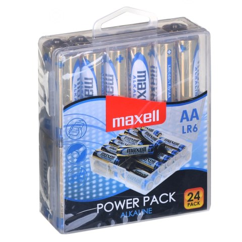 MAXELL Bateria alkaliczna LR6, VALUE BOX, 24 szt. Maxell