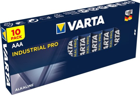 VARTA BATERIA ALKALICZNE LR3 AAA INDUSTRIAL 10 SZT VALUE PACK. VARTA VARTA BATERIA ALKALICZNE LR3 AAA INDUSTRIAL 10 SZT VALUE PACK. VARTA