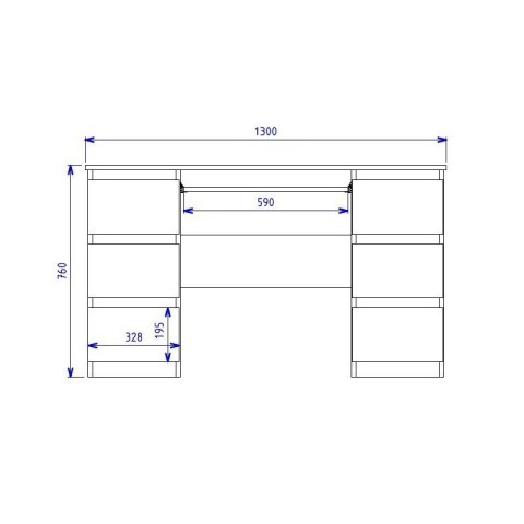BIURKO KUBA BIAŁY MAT TOP E SHOP BIURKO KUBA BIAŁY MAT TOP E SHOP