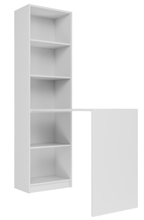 BIURKO Z REGAŁEM R50 LEWE/PRAWE BIEL TOP E SHOP BIURKO Z REGAŁEM R50 LEWE/PRAWE BIEL TOP E SHOP