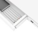 Biurko ACTIVEJET z elektryczną regulacją wysokości 140x70 ET119W-C biały Activejet