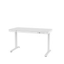Biurko ACTIVEJET z elektryczną regulacją wysokości 140x70 ET119W-C biały Activejet