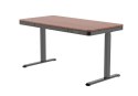 Biurko ACTIVEJET z elektryczną regulacją wysokości 140x70 ET119W-C czarny/orzech Activejet