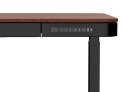 Biurko ACTIVEJET z elektryczną regulacją wysokości 140x70 ET119W-C czarny/orzech Activejet