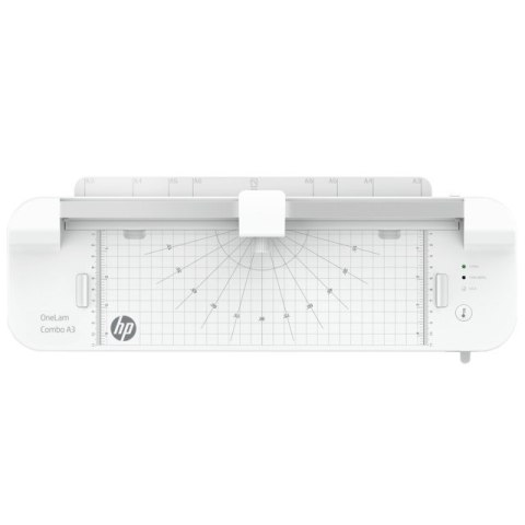 HP Laminator ONELAM COMBO A3, na zimno/gorąco, zintegrowany trymer, zaokrąglacz rogów, prędkość 40cm/min + 15 folii: 3xA4, 4xA5, Hewlett-Packard HP Laminator ONELAM COMBO A3, na zimno/gorąco, zintegrowany trymer, zaokrąglacz rogów, prędkość 40cm/min + 15 folii: 3xA4, 4xA5, Hewlett-Packard